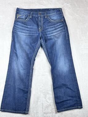 Silver 925 Series Jeans Men’s 36x30 Gordie Distressed Medium Wash Bootcut